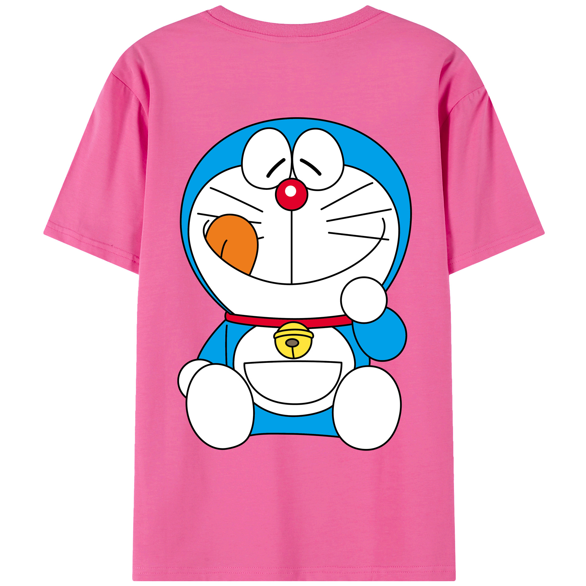 （画像用） ドラえもん Doraemon レディース半袖Tシャツ(バックプリント)